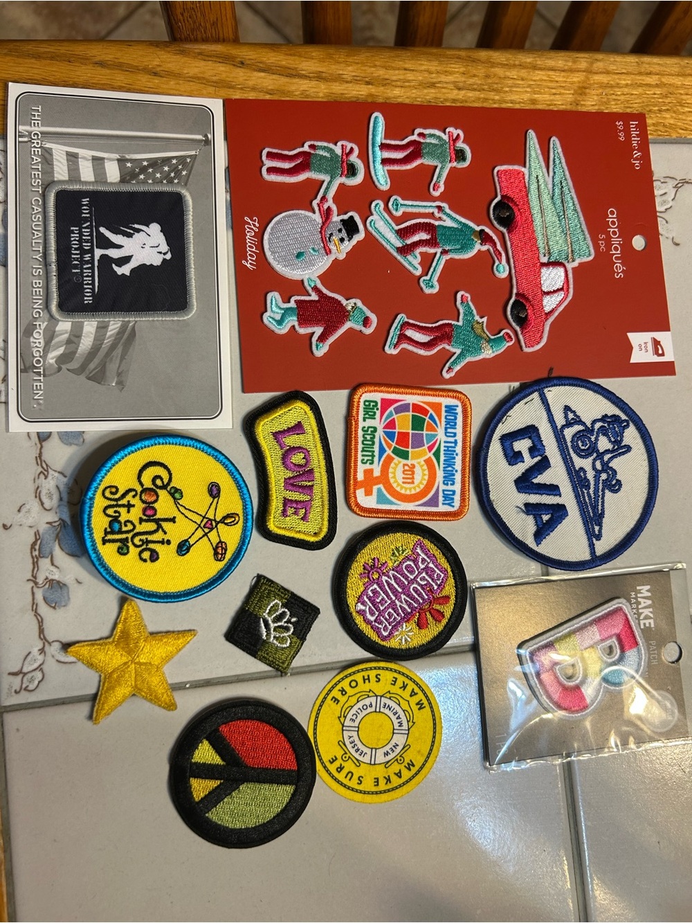 New and vintage patches bundle